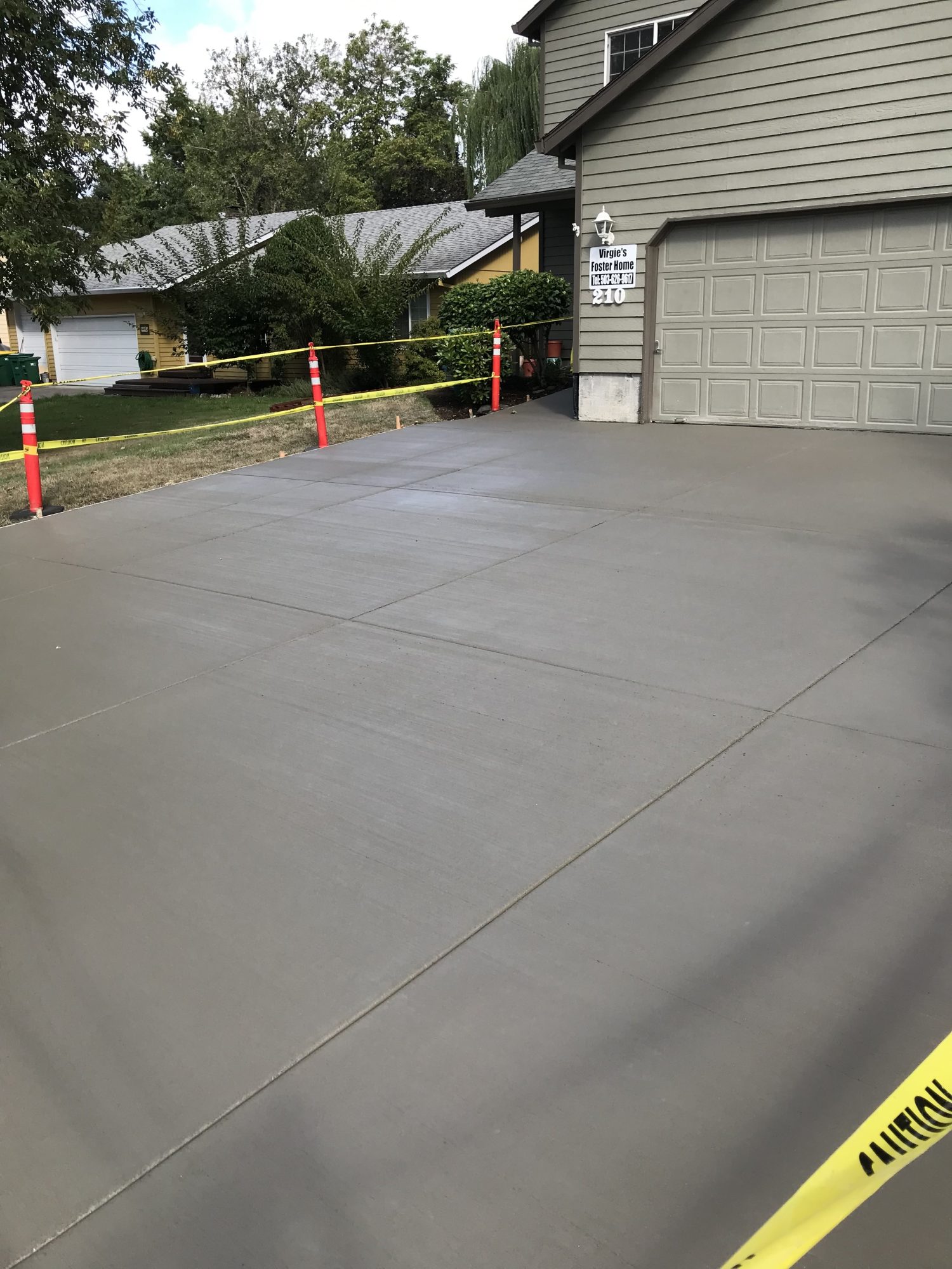 Concrete Driveways — Concrete Driveways project in Portland, OR