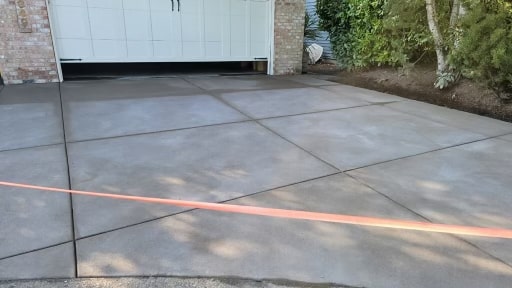Stamped decorative concrete patio by Oregon Concrete Company in Portland, OR