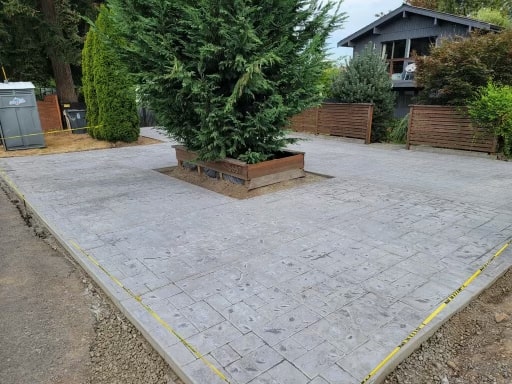 Stamped & Decorative Concrete — Stamped & Decorative Concrete by Oregon Concrete Company