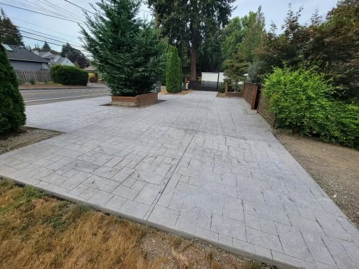 Outdoor Living Spaces — Concrete Patios project in Portland, OR